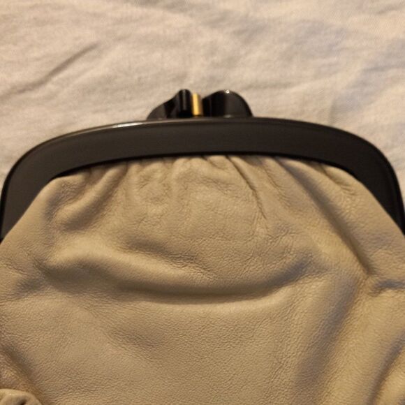 White Leather Small Bag - Picture 3 of 6